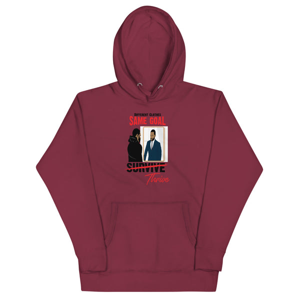 Different Clothes, Same Goal Hoodie