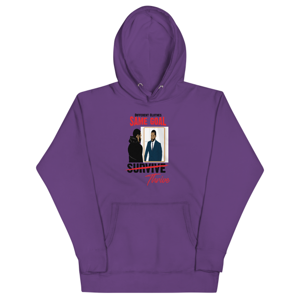 Different Clothes, Same Goal Hoodie